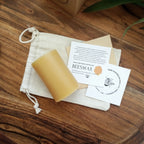 Beeswax pillar candle- small